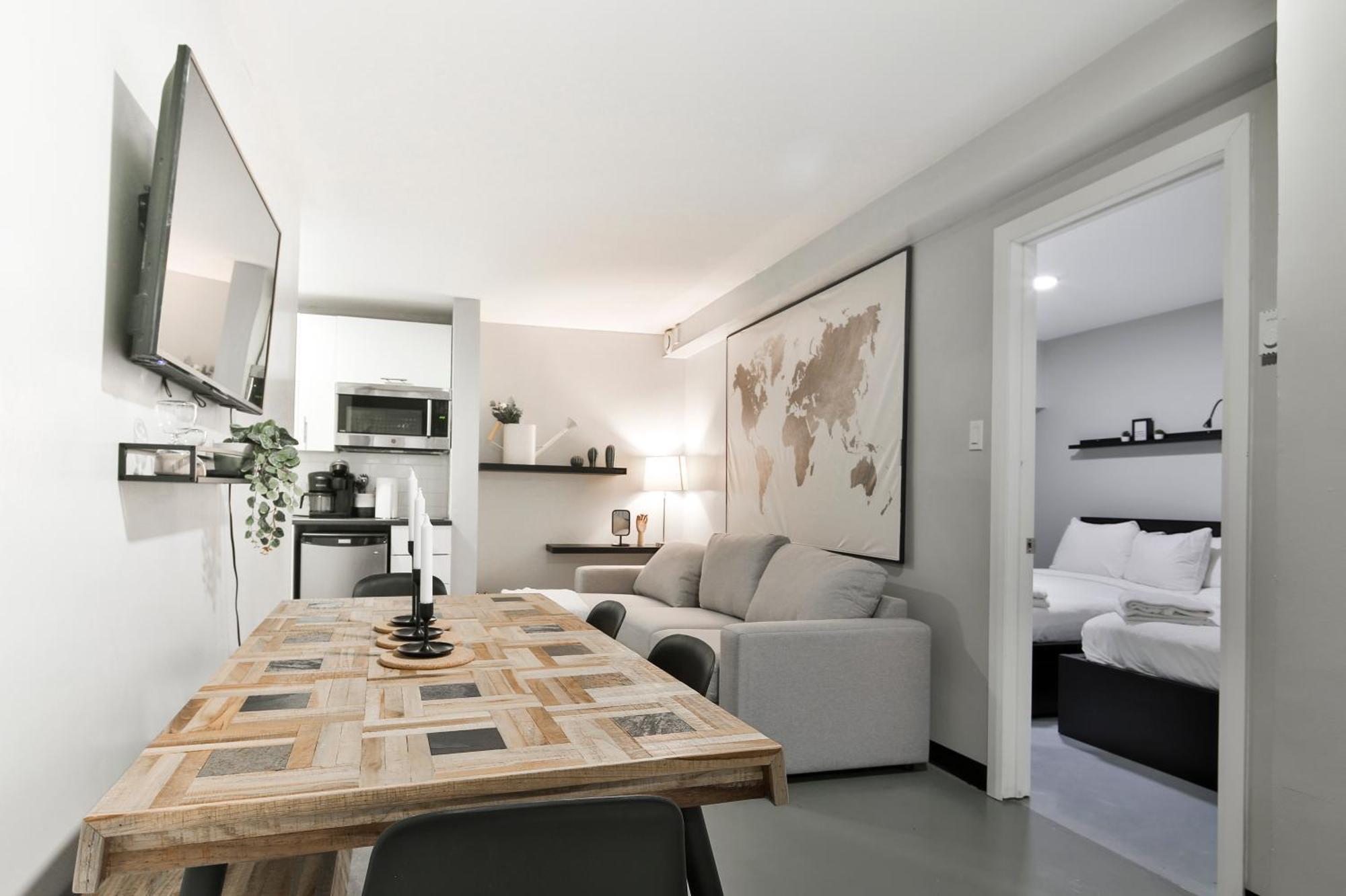 몬트리올 Parc Avenue Lofts 아파트 호텔 외부 사진